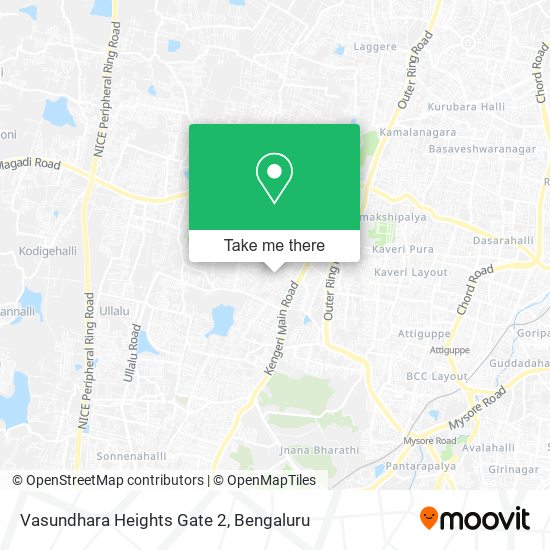 Vasundhara Heights Gate 2 map