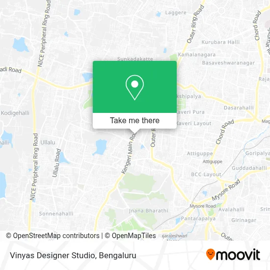Vinyas Designer Studio map