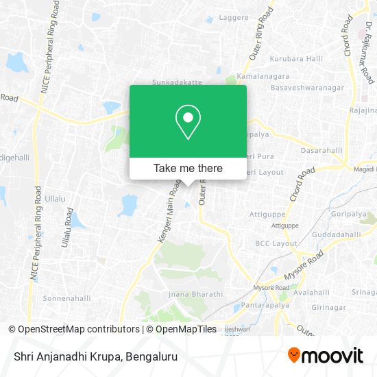 Shri Anjanadhi Krupa map