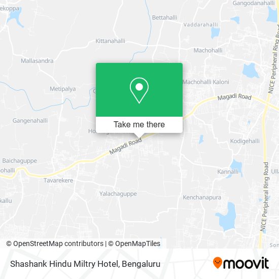 Shashank Hindu Miltry Hotel map
