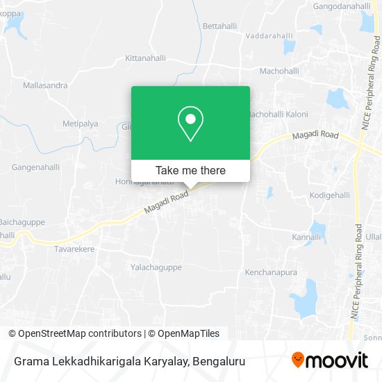 Grama Lekkadhikarigala Karyalay map