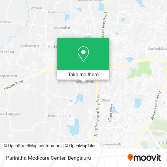 Parinitha Modicare Center map