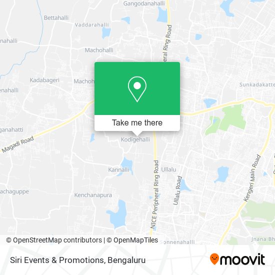 Siri Events & Promotions map