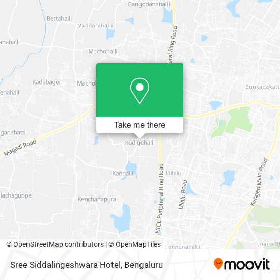 Sree Siddalingeshwara Hotel map