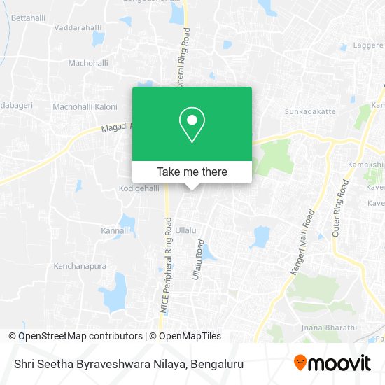 Shri Seetha Byraveshwara Nilaya map