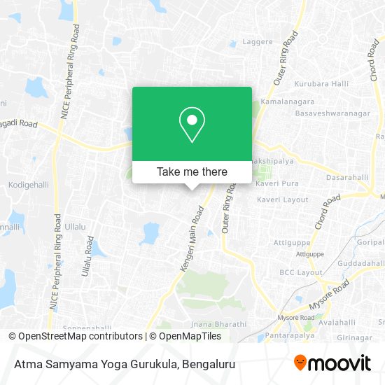 Atma Samyama Yoga Gurukula map