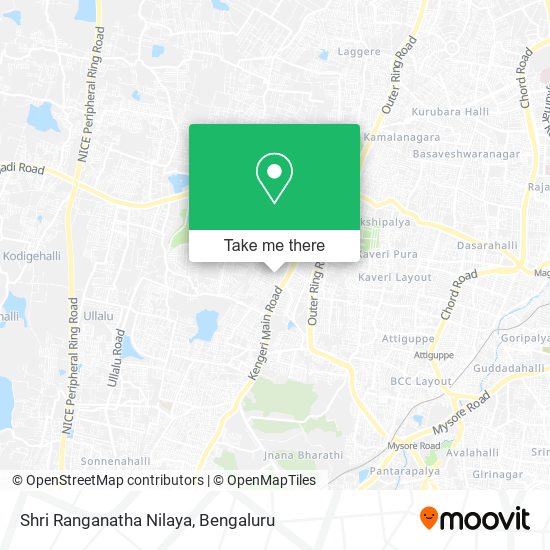 Shri Ranganatha Nilaya map