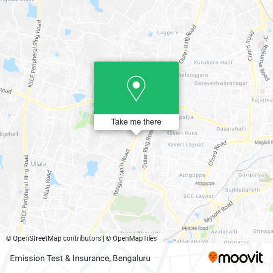 Emission Test & Insurance map