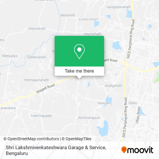 Shri Lakshmivenkateshwara Garage & Service map