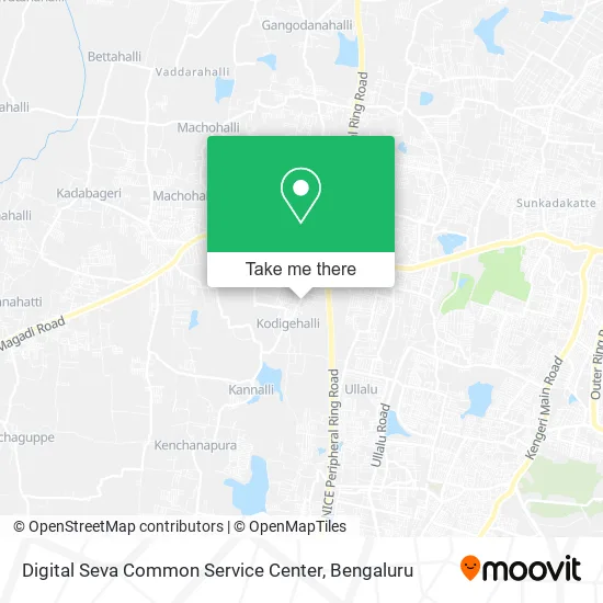 Digital Seva Common Service Center map