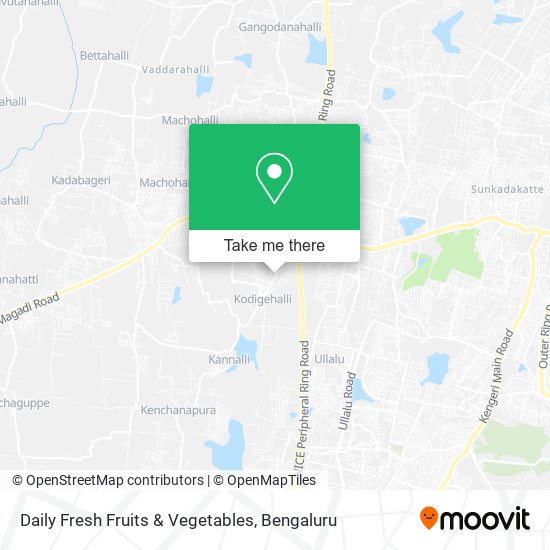 Daily Fresh Fruits & Vegetables map