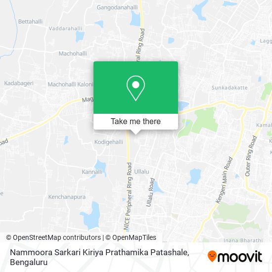 Nammoora Sarkari Kiriya Prathamika Patashale map