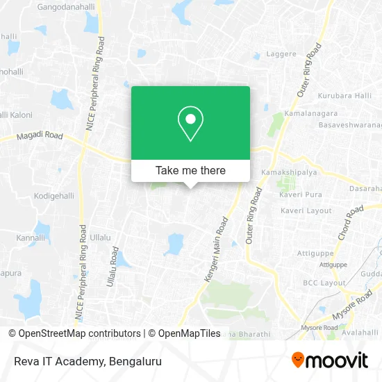 Reva It Academy map