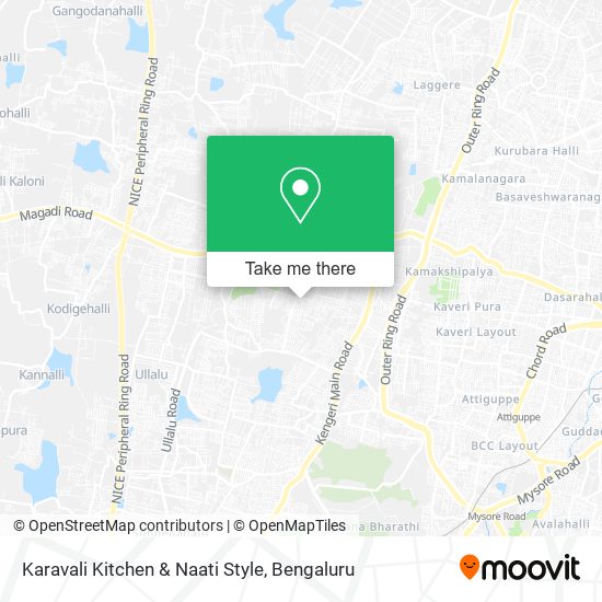 Karavali Kitchen & Naati Style map