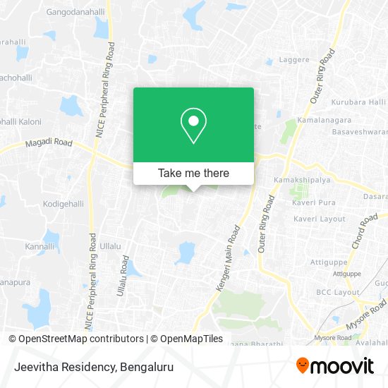 Jeevitha Residency map