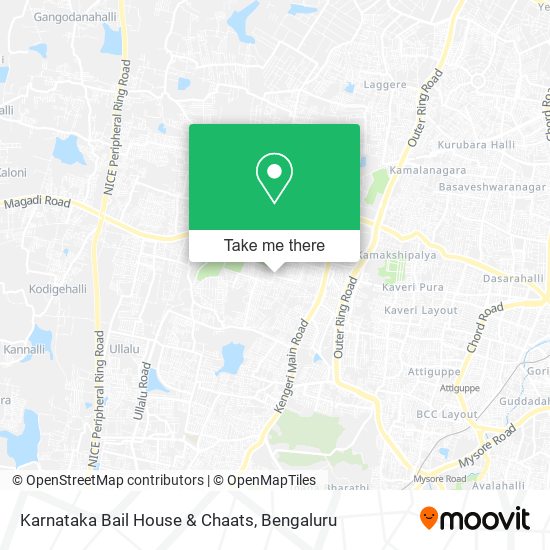 Karnataka Bail House & Chaats map