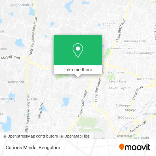 Curious Minds map