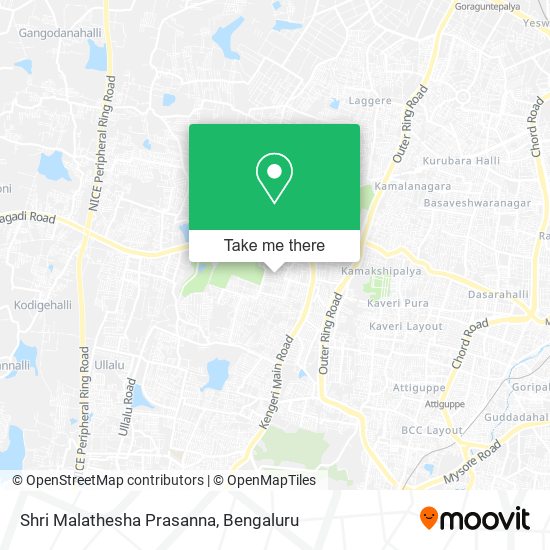 Shri Malathesha Prasanna map