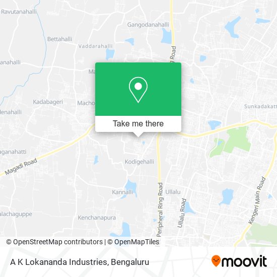 A K Lokananda Industries map