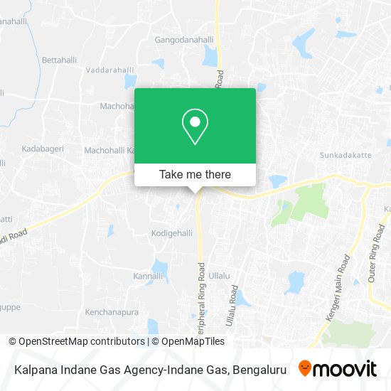 Kalpana Indane Gas Agency-Indane Gas map