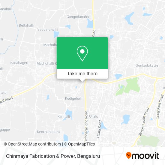 Chinmaya Fabrication & Power map