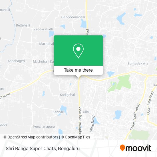 Shri Ranga Super Chats map