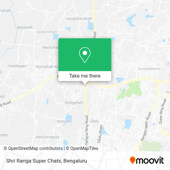 Shri Ranga Super Chats map