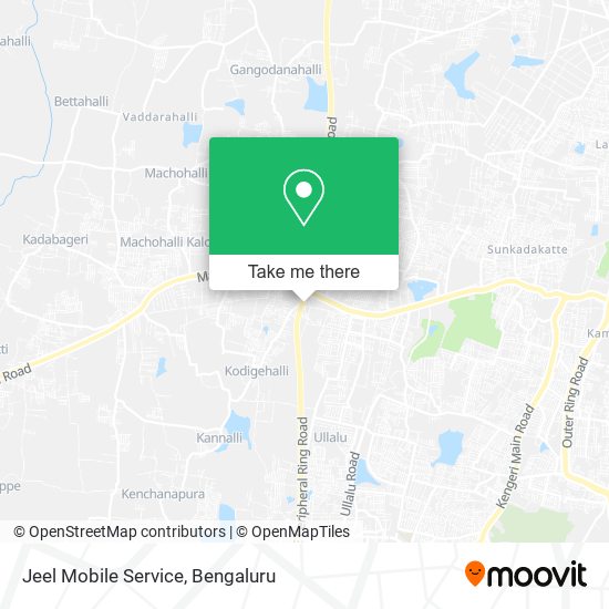 Jeel Mobile Service map