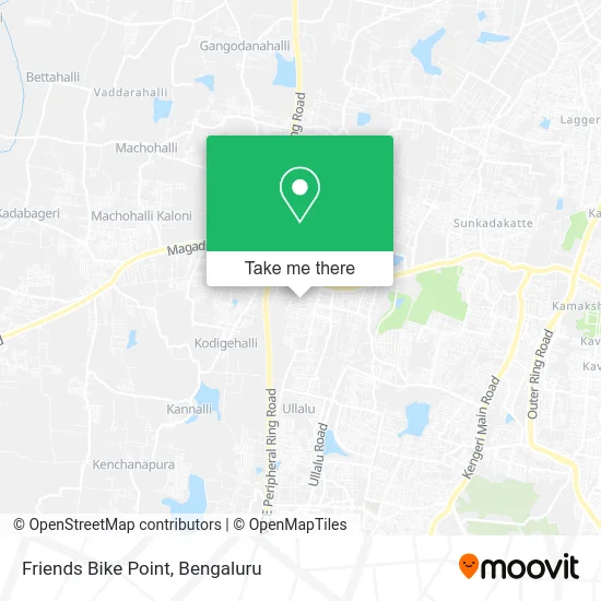 Friends Bike Point map