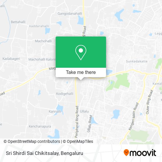 Sri Shirdi Sai Chikitsalay map