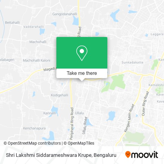 Shri Lakshmi Siddarameshwara Krupe map