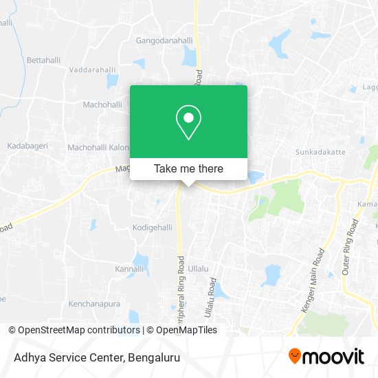 Adhya Service Center map