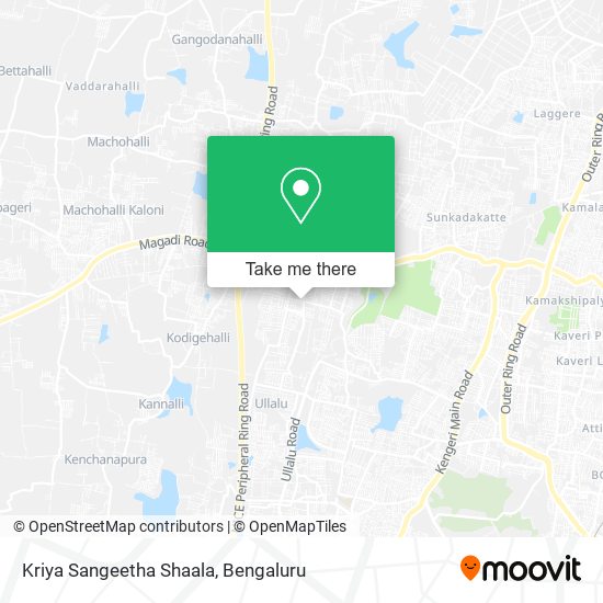 Kriya Sangeetha Shaala map