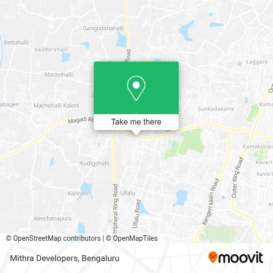 Mithra Developers map
