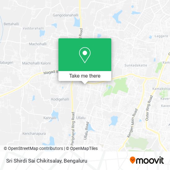 Sri Shirdi Sai Chikitsalay map