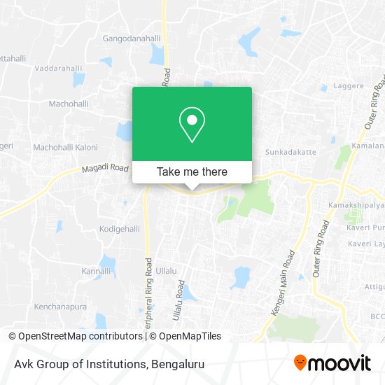 Avk Group of Institutions map