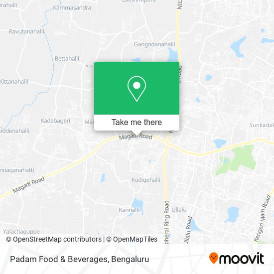 Padam Food & Beverages map