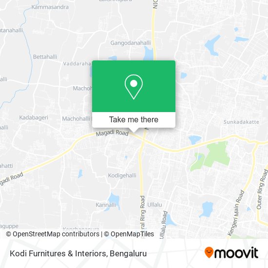 Kodi Furnitures & Interiors map