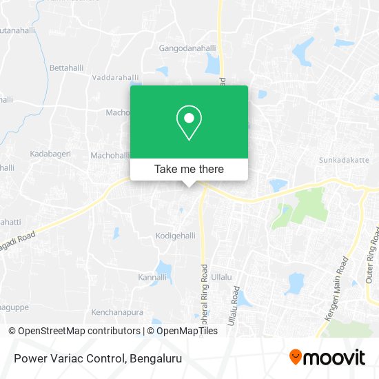 Power Variac Control map