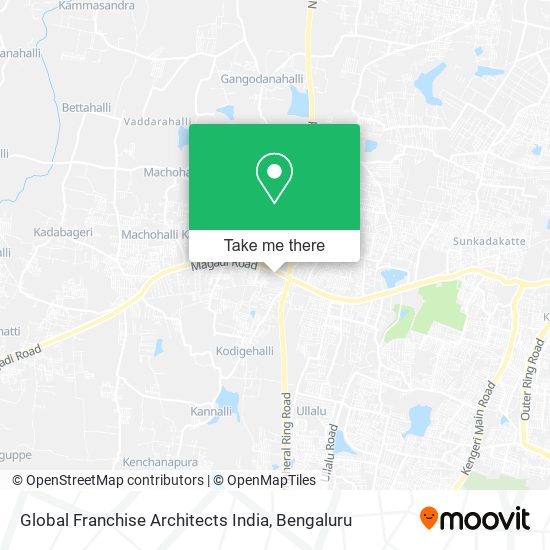 Global Franchise Architects India map