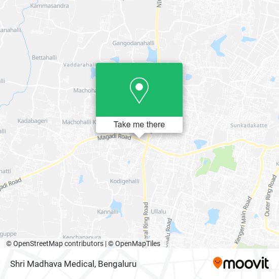 Shri Madhava Medical map