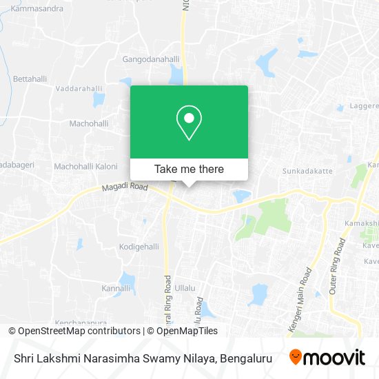 Shri Lakshmi Narasimha Swamy Nilaya map