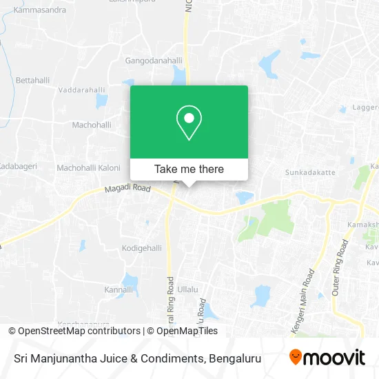Sri Manjunantha Juice & Condiments map