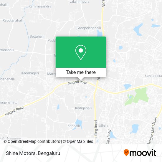 Shine Motors map