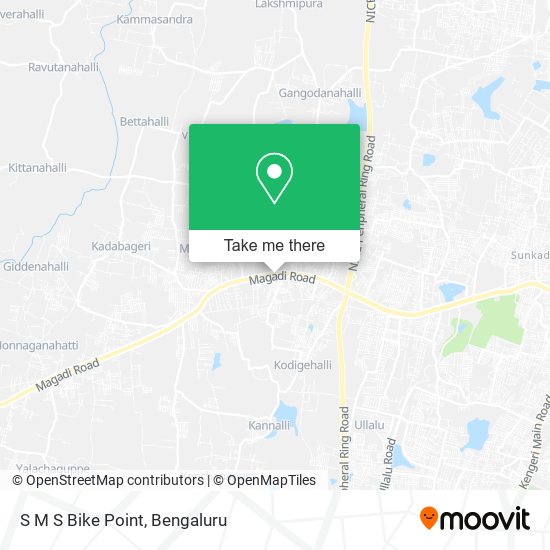 S M S Bike Point map