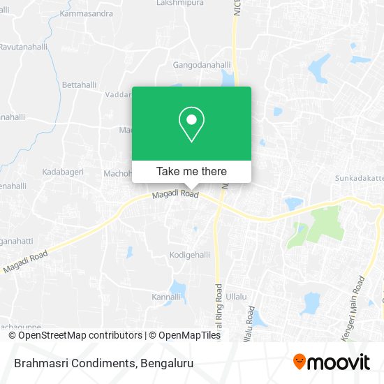 Brahmasri Condiments map