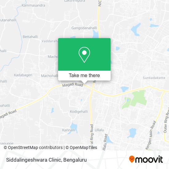 Siddalingeshwara Clinic map