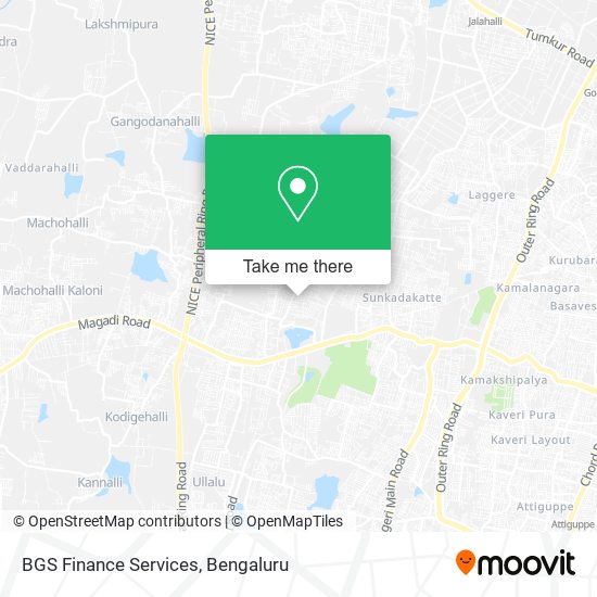 BGS Finance Services map