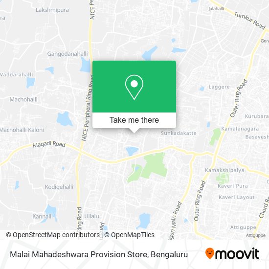 Malai Mahadeshwara Provision Store map