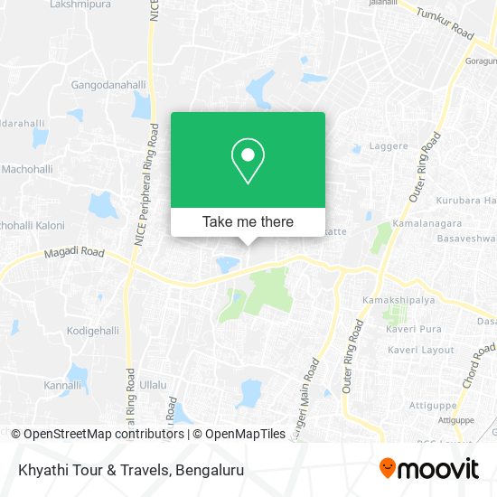 Khyathi Tour & Travels map